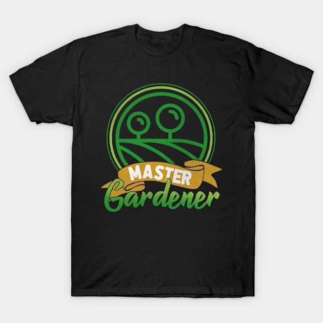 Master Gardener Gardening T-Shirt by funkyteesfunny